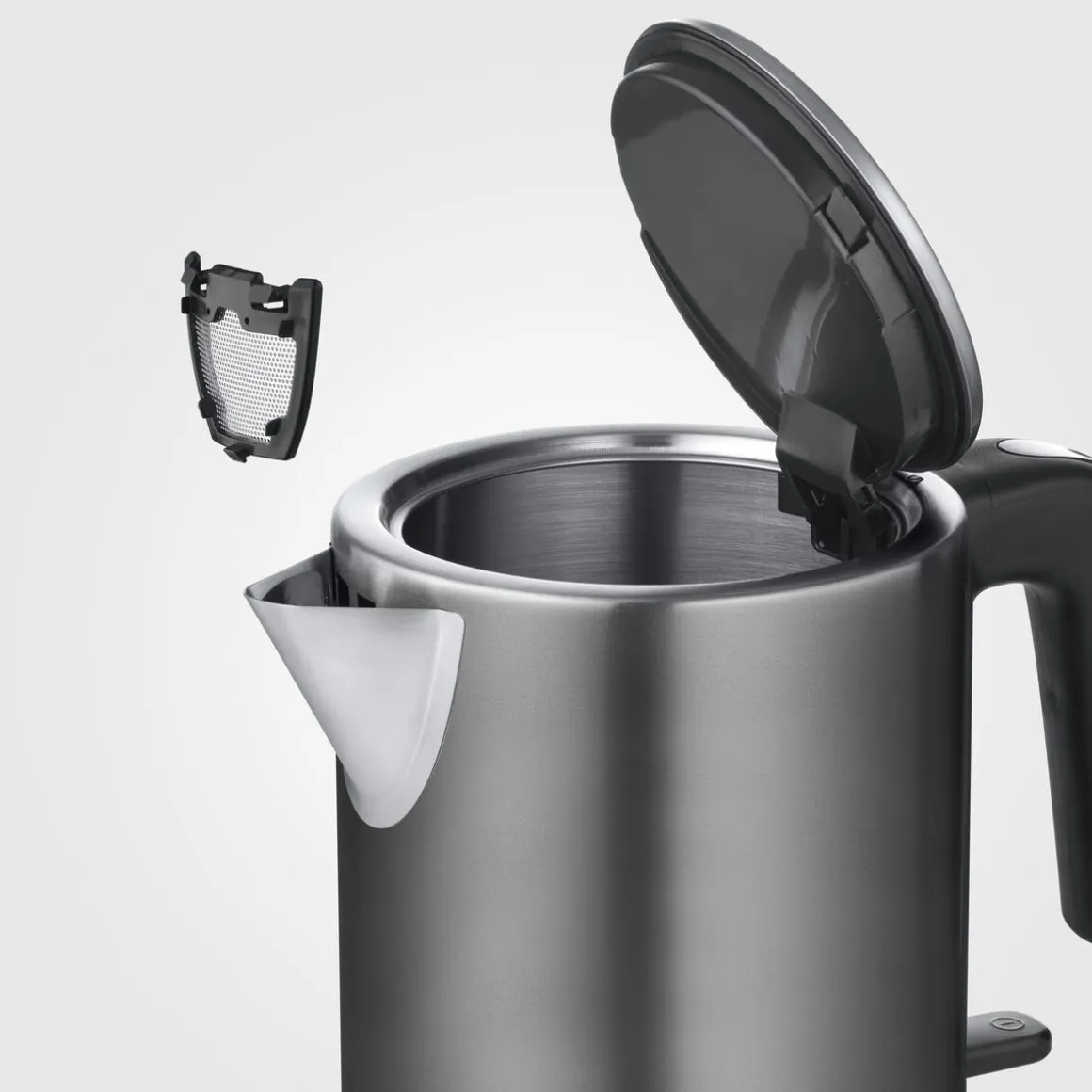Severin WK 9342 vattenkokare rostfritt stål, 1 liter