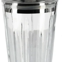 Shaker drink och cocktail, glas och rostfritt stål, 400 ml