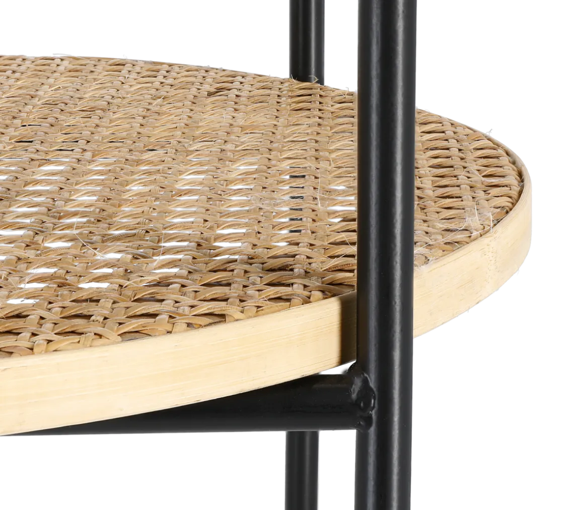 Sidobord rotting metall, 45 cm
