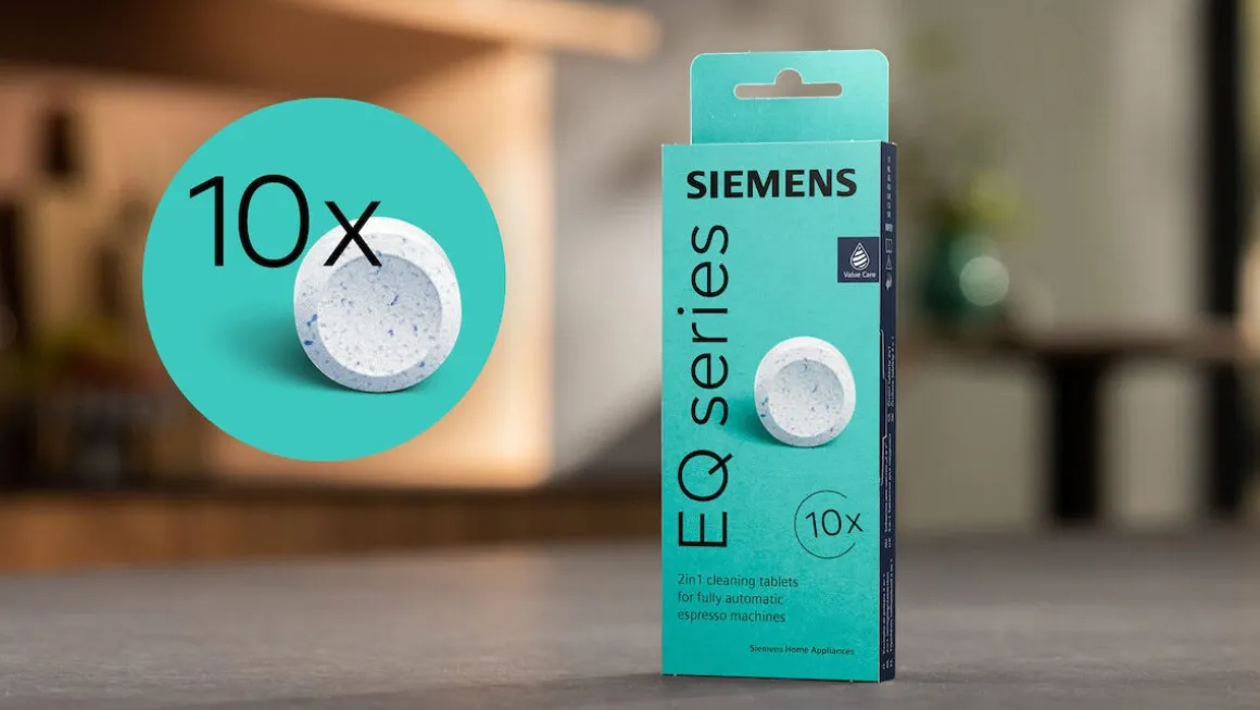 Siemens TZ80001B rengöringstablett kaffemaskin, 10-pack