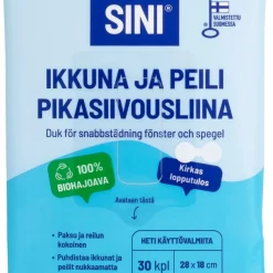 Sini fönster- och spegelrengöringsdukar, 30-pack