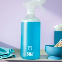Sini fönsterputs sprayflaska och 2 tabs, startset