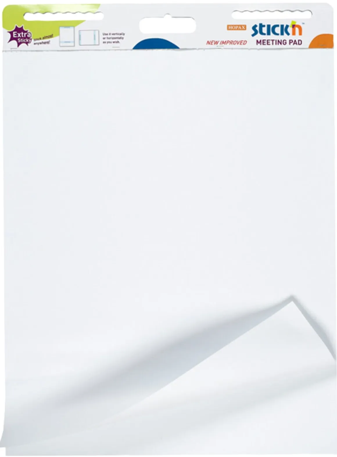 Självhäftande blädderblock, 72 x 62 cm