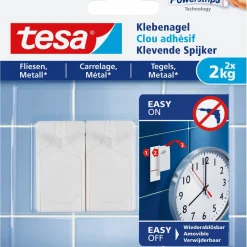 Självhäftande spikar Tesa, 2-pack
