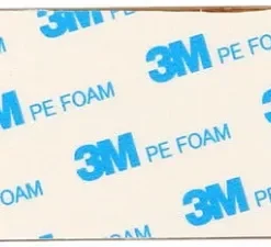 Självhäftande kroklist 4 krokar, bambu och svart metall
