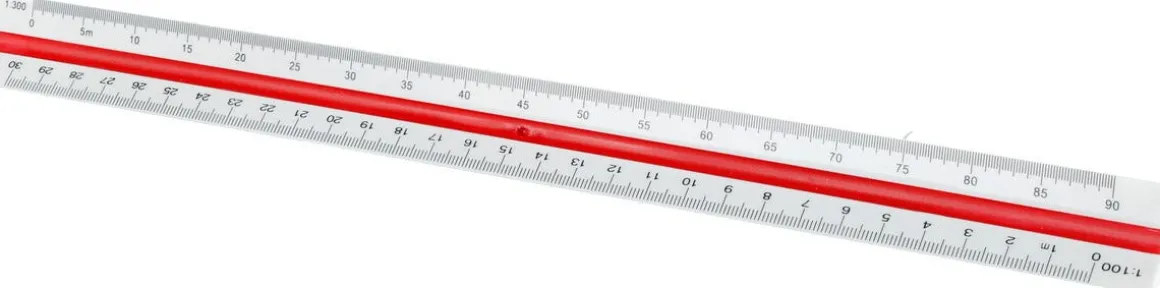 Skalstock plast 6 skalor, 30 cm