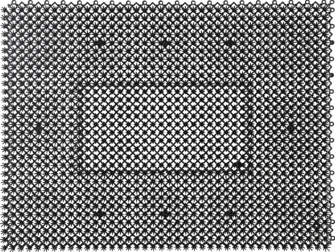 Skrapmatta, klippbar dörrmatta utomhus 43 x 57 cm