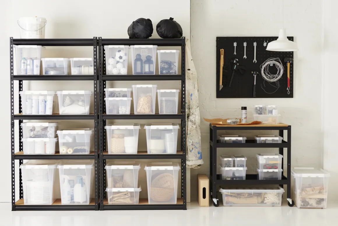SmartStore Home förvaringslåda med lock