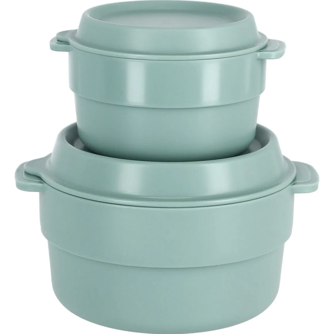 Snacksburkar i plast 2-pack
