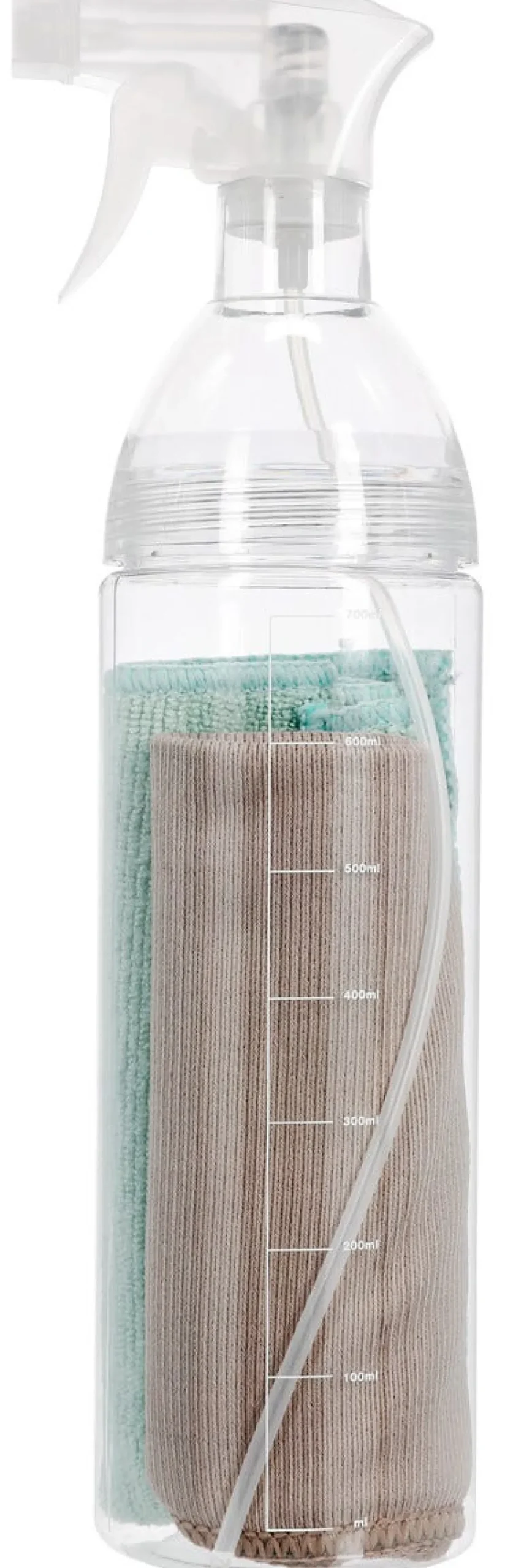 Sprayflaska med 2-pack mikrofiberduk