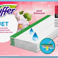 Swiffer Sweeper Wet fuktiga golvdukar rosa, 24-pack
