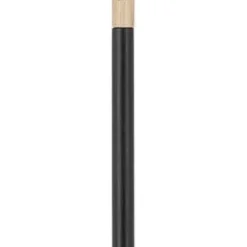 Tamburmajor svart trä, 6 krokar, 178 cm
