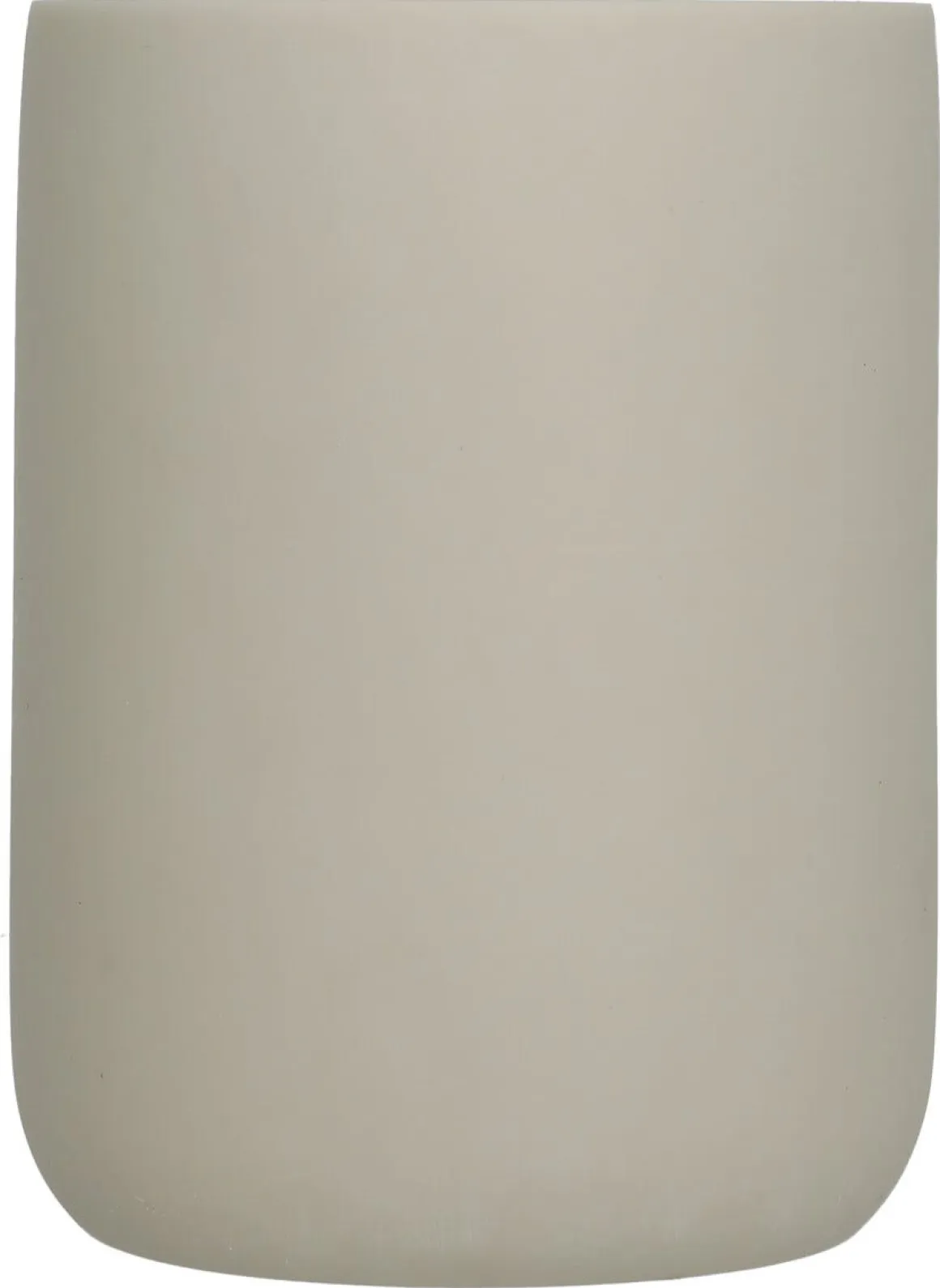 Tandborstmugg med fack, beige