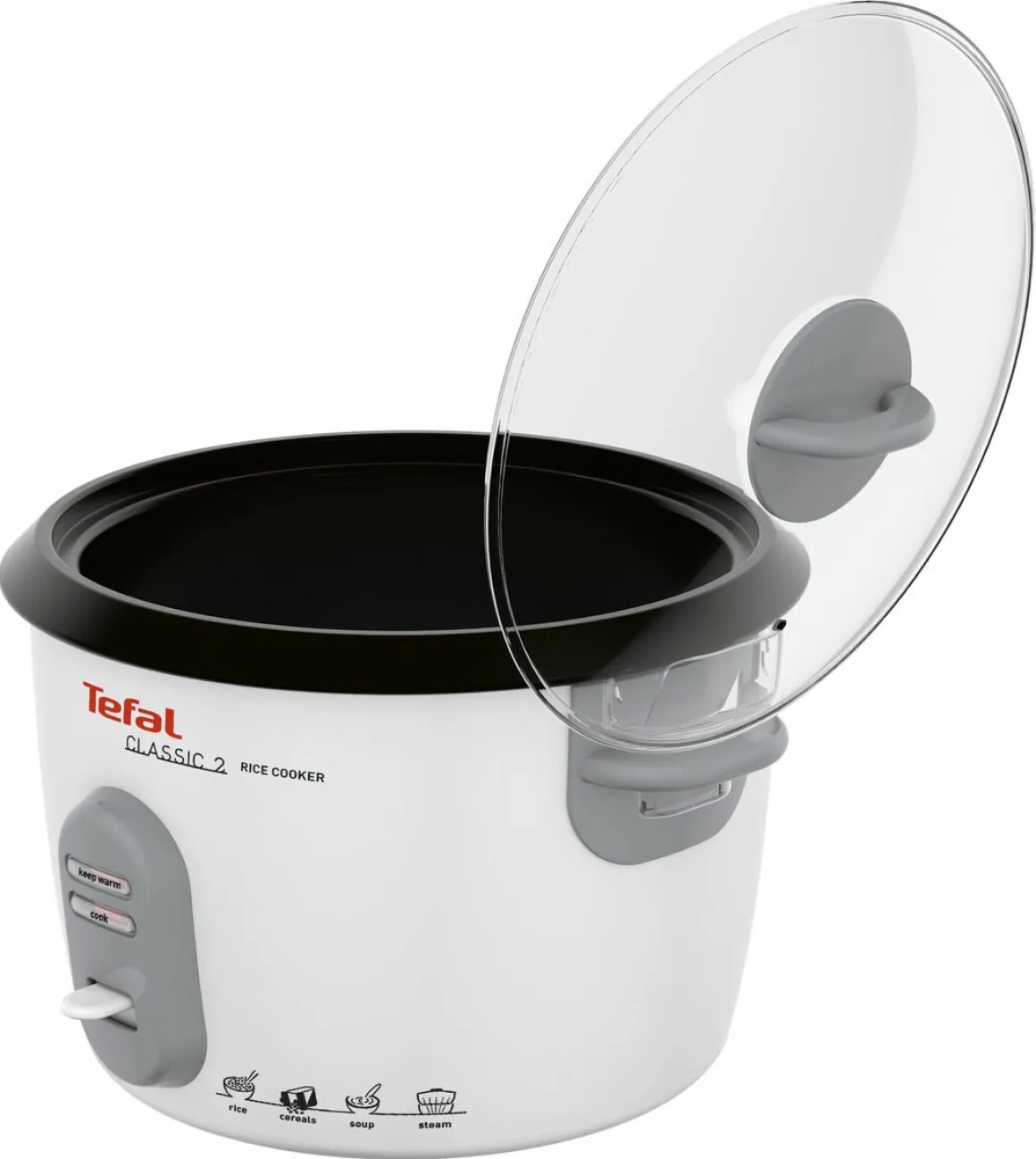 Tefal liten riskokare 1,8 liter, vit RK101115