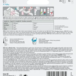 Tesa självhäftande krok, 2-pack