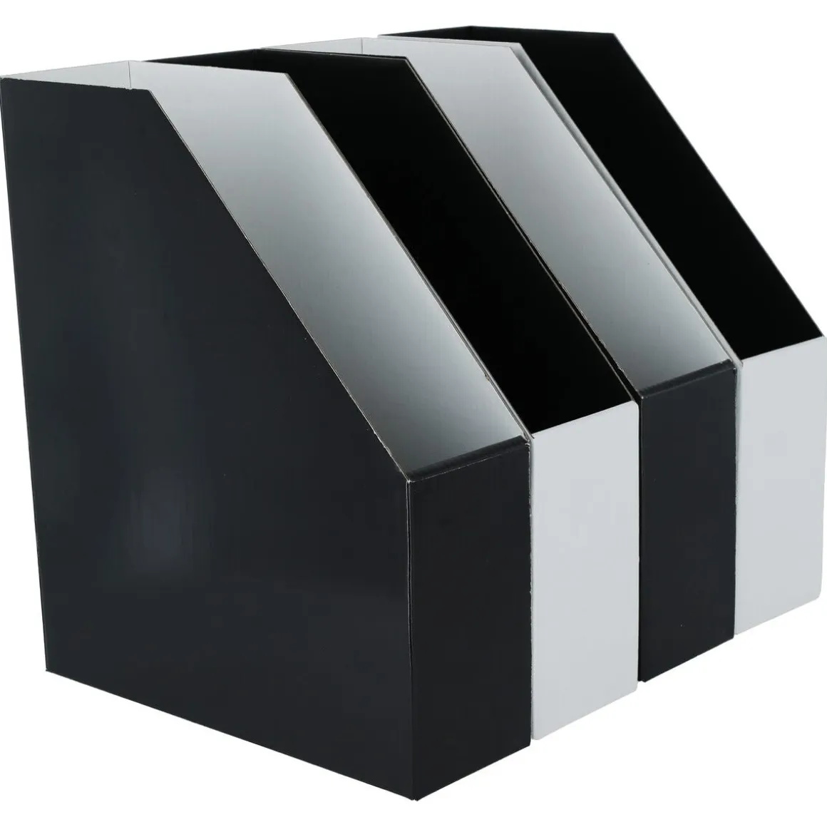 Tidskriftssamlare A4 kartong, stående, 80 mm, 4-pack