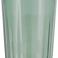 Tillbringare i plast med lock och 4 glas, 2 liter