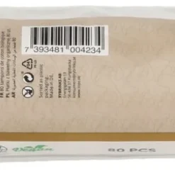 Topz Original bomullspads, 80-pack