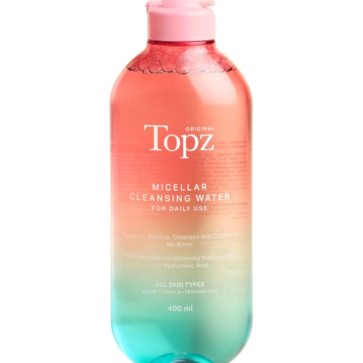 Topz Micellar Cleansing Water ansiktsvatten, 400 ml
