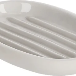 Tvålkopp i stengods, beige