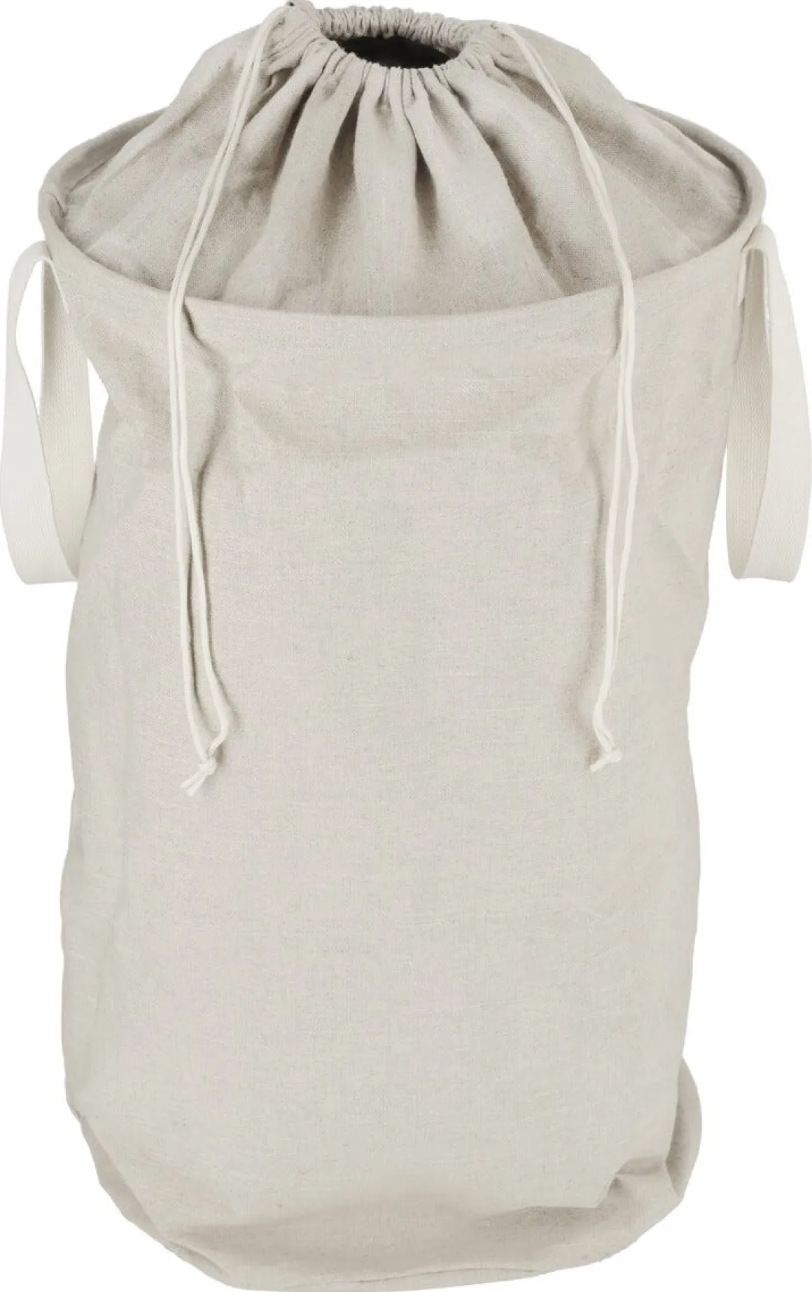 Tvättkorg basic i tyg, beige