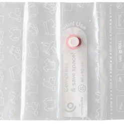 Vakuumpåsar för kläder och täcke, 2-pack