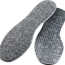 Varma iläggssulor aluminium/filt Kvill, 1 par