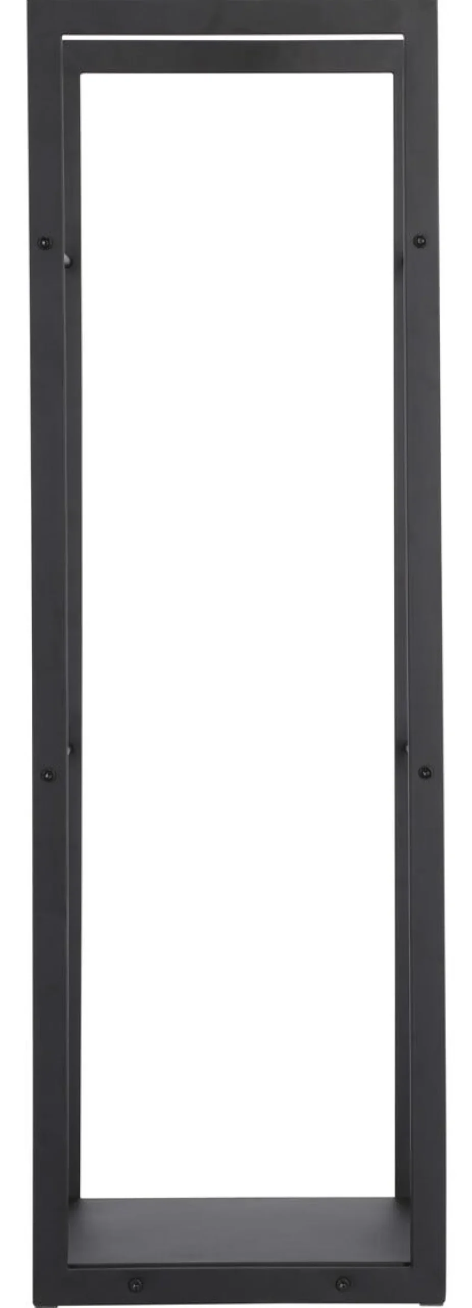 Vedförvaring inomhus 110 cm, metall