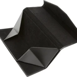 Vikbart glasögonfodral, svart