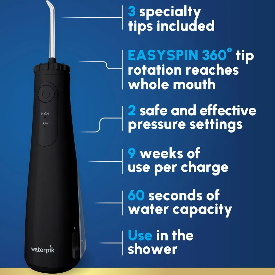 Waterpik Waterflosser Cordless Plus WF-26 mundusch
