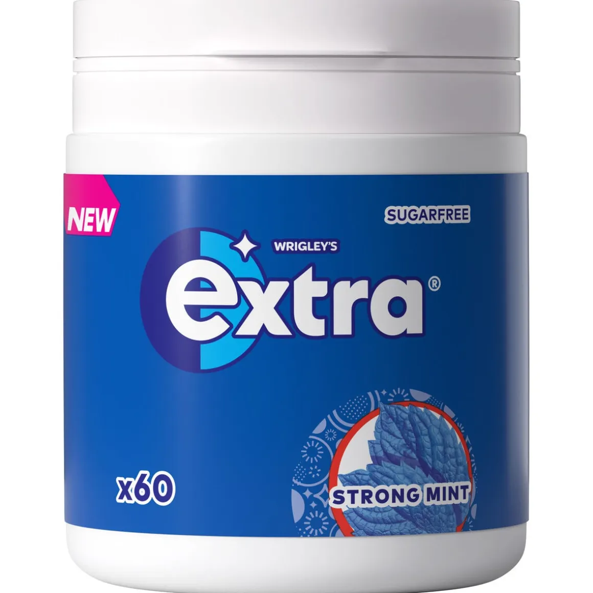 Wrigley’s Extra tuggummi i burk, 60-pack