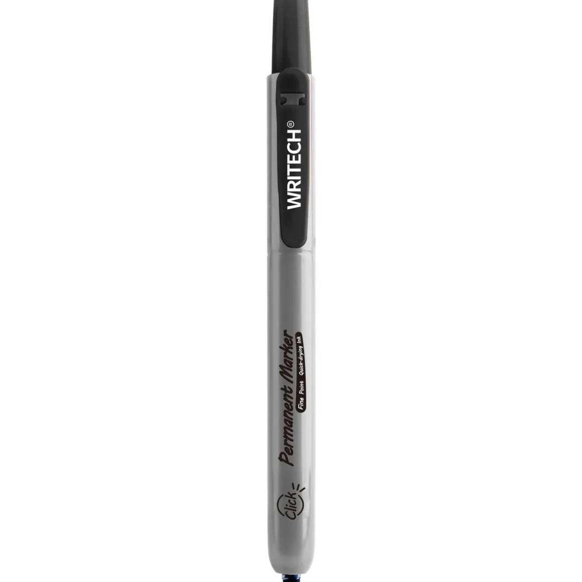 Writech märkpenna fine point 2 mm infällbar svart